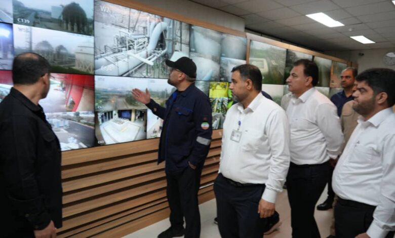 بازدید مدیرعامل پتروشیمی جم